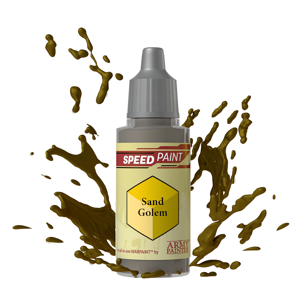 The Army Painter Speedpaint 2.0 Sand Golem Acrylfarbe 18 ml für Tabletop Miniaturen und Modellbau