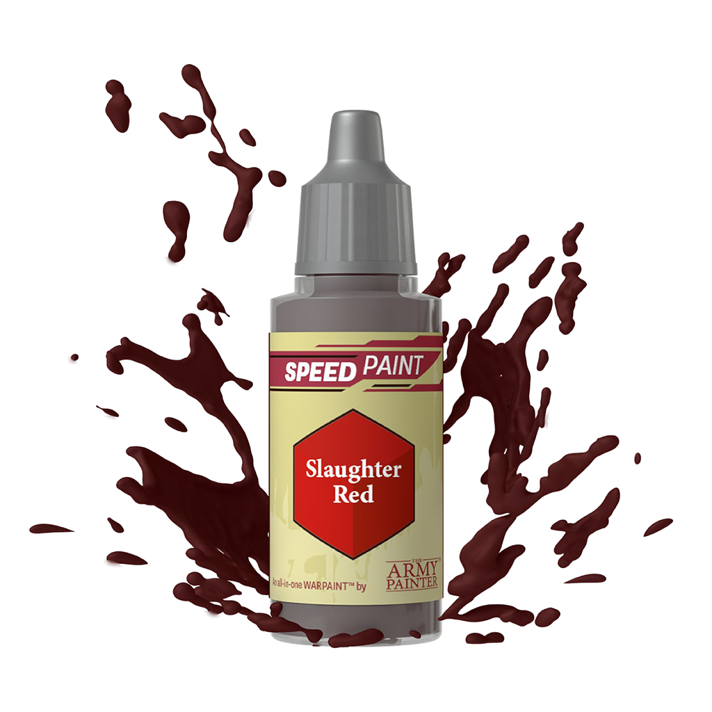 The Army Painter Speedpaint 2.0 Slaughter Red Acrylfarbe 18 ml für Tabletop Miniaturen und Modellbau