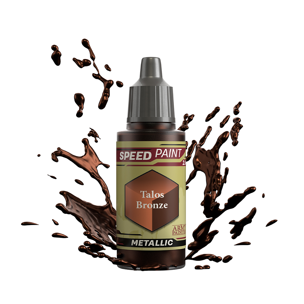 The Army Painter Speedpaint 2.0 Talos Bronze Acrylfarbe 18 ml für Tabletop Miniaturen und Modellbau