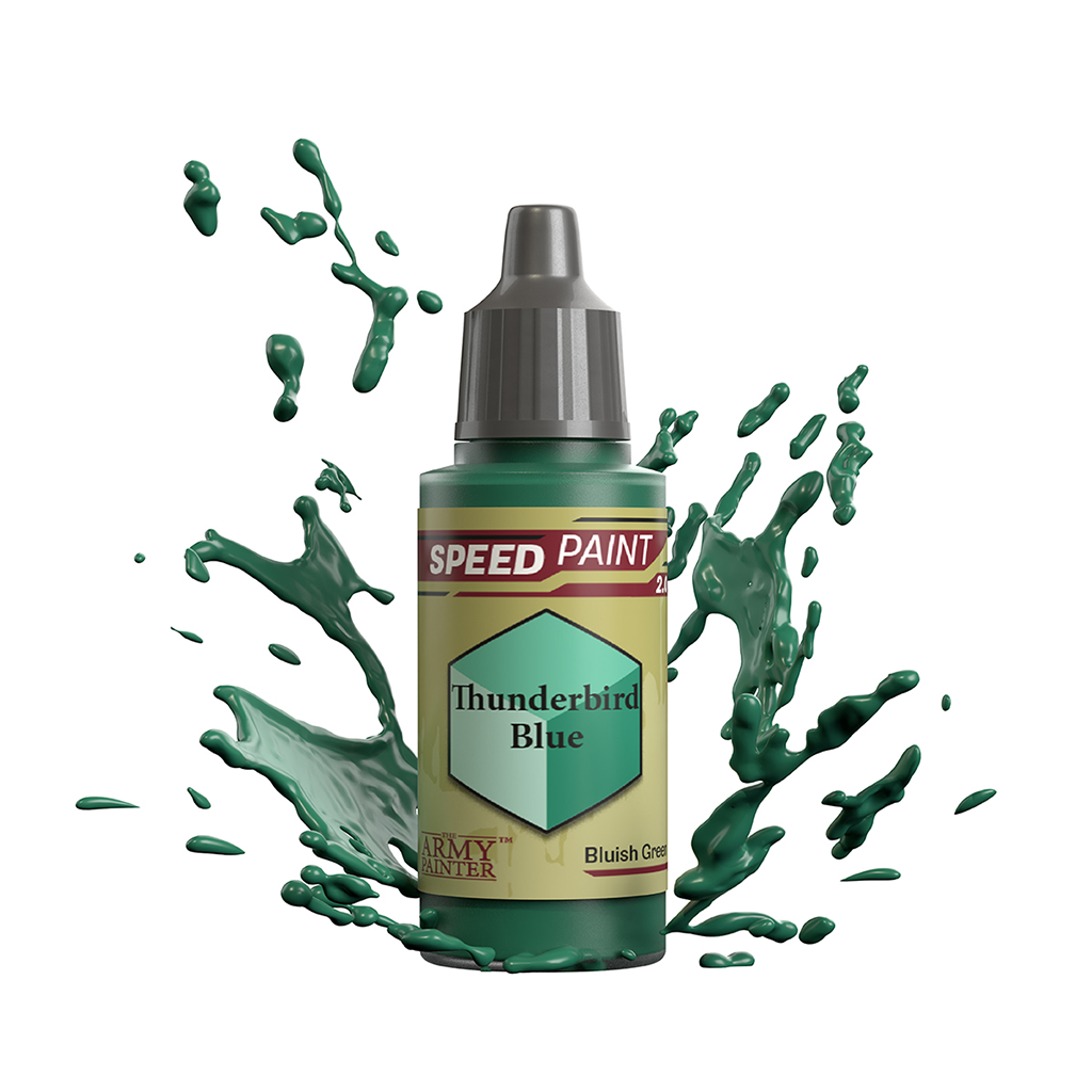 The Army Painter Speedpaint 2.0 Thunderbird Blue Acrylfarbe 18 ml für Tabletop Miniaturen und Modellbau