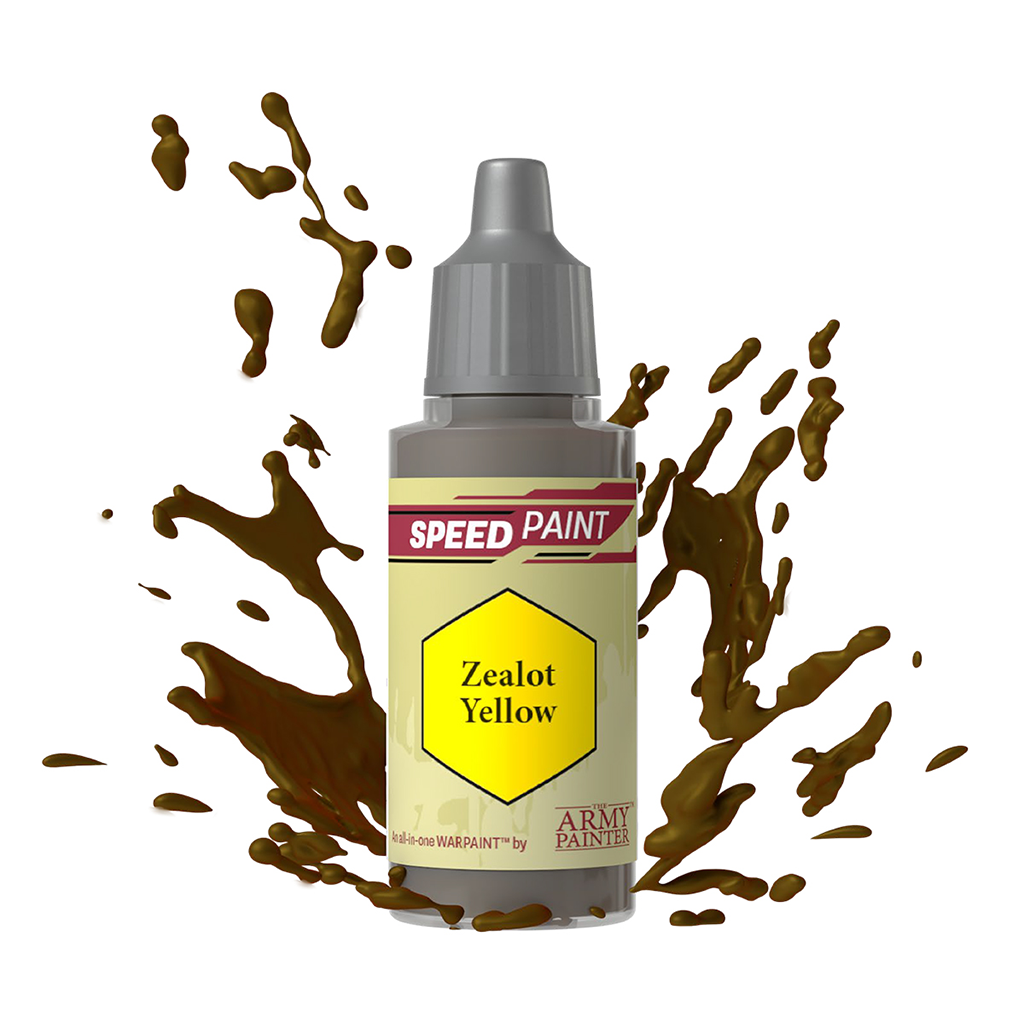 The Army Painter Speedpaint 2.0 Zealot Yellow Acrylfarbe 18 ml für Tabletop Miniaturen und Modellbau