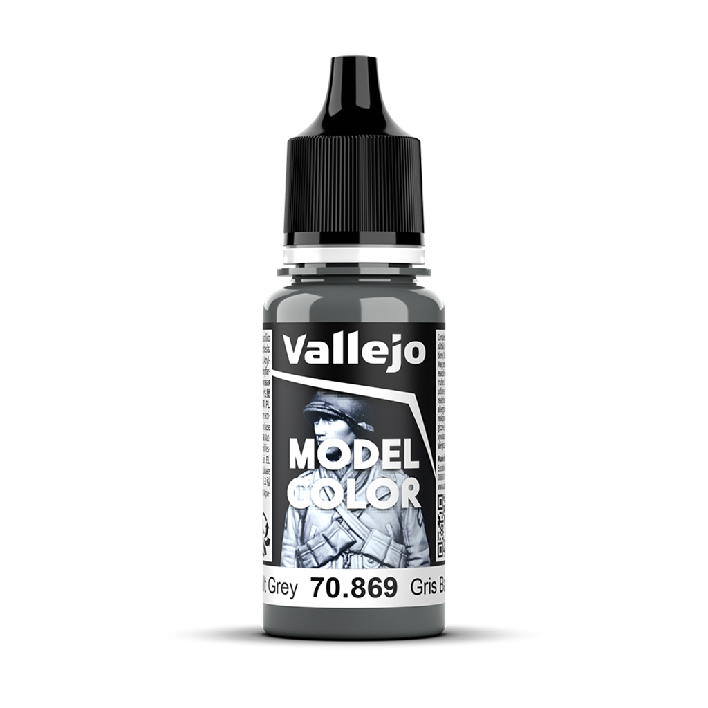Vallejo Model Color Basalt Grey 70869 Acrylfarbe 18 ml für Tabletop Miniaturen und Modellbau