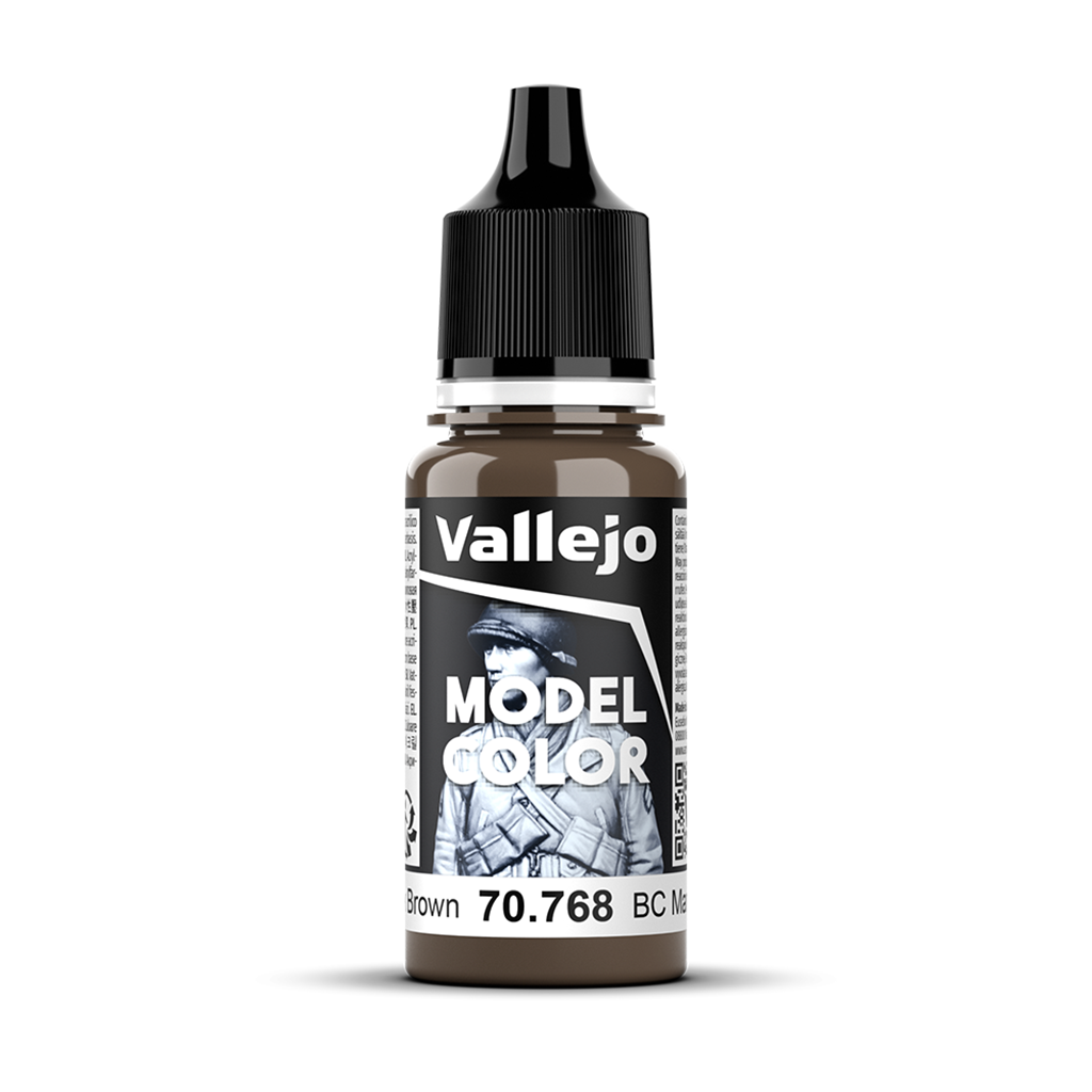 Vallejo Model Color Bc Dark Brown 70768 Acrylfarbe 18 ml für Tabletop Miniaturen und Modellbau