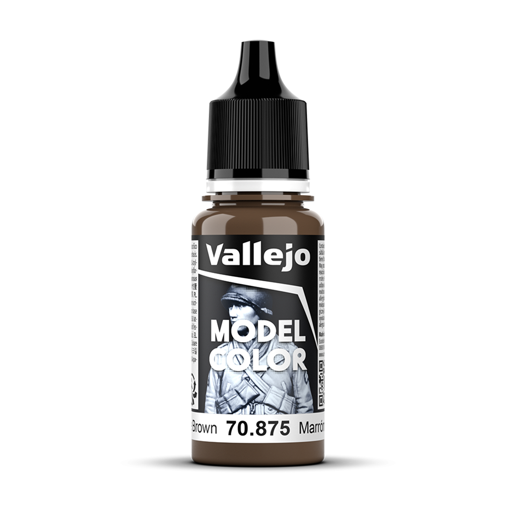Vallejo Model Color Beige Brown 70875 Acrylfarbe 18 ml für Tabletop Miniaturen und Modellbau
