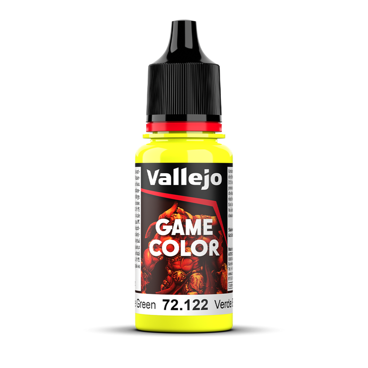 Vallejo Game Color Bile Green 72.122 Acrylfarbe 18 ml für Tabletop Miniaturen und Modellbau
