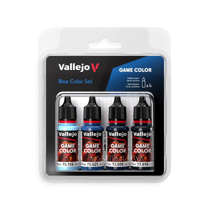 Blue Color Set 4x18ml - Game Color (72376)