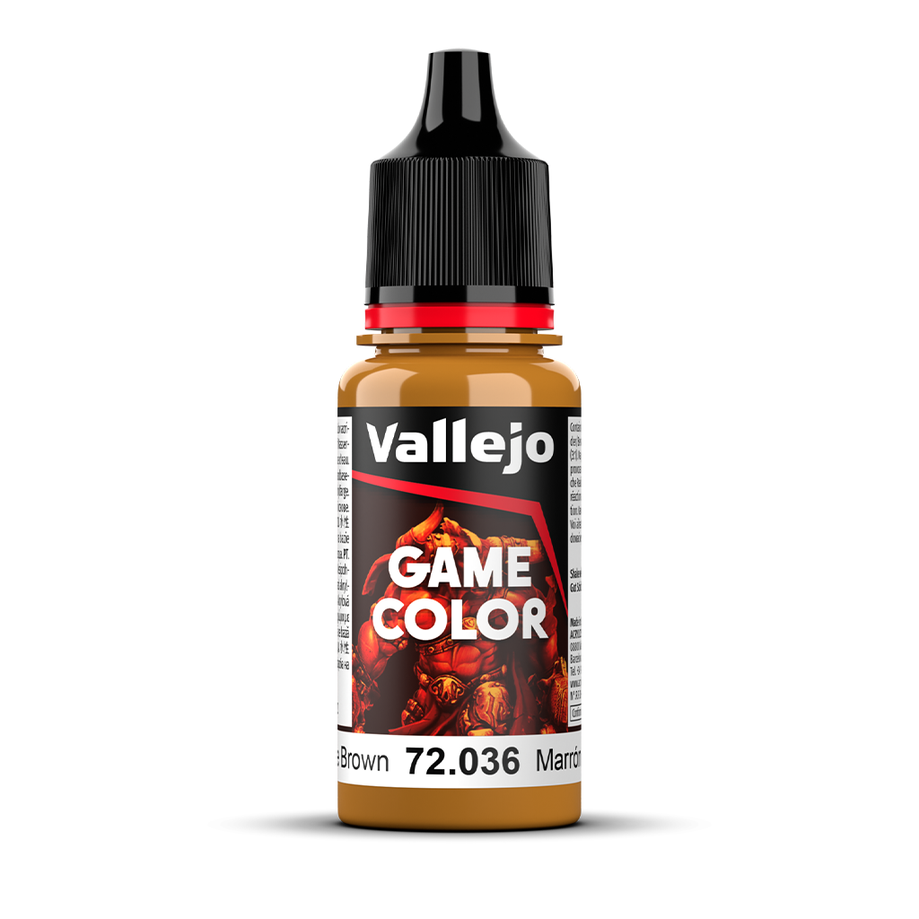 Vallejo Game Color Bronze Brown 72.036 Acrylfarbe 18 ml für Tabletop Miniaturen und Modellbau