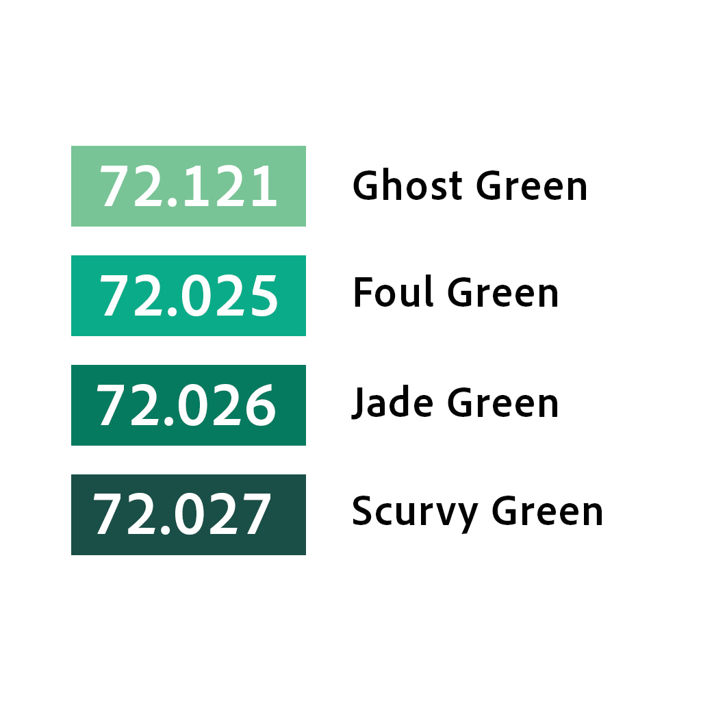 Cold Green Color Set 4x18ml - Game Color (72383)