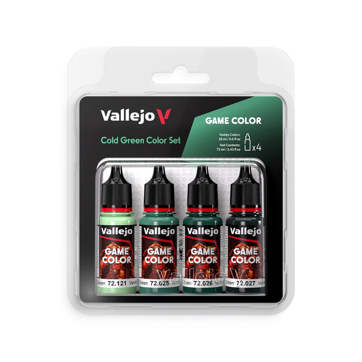 Cold Green Color Set 4x18ml - Game Color (72383)