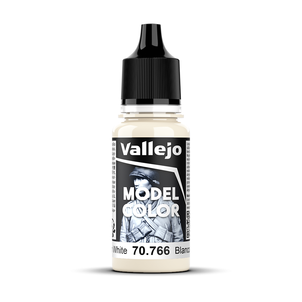 Vallejo Model Color Cream White 70.766 Acrylfarbe 18 ml für Tabletop Miniaturen und Modellbau