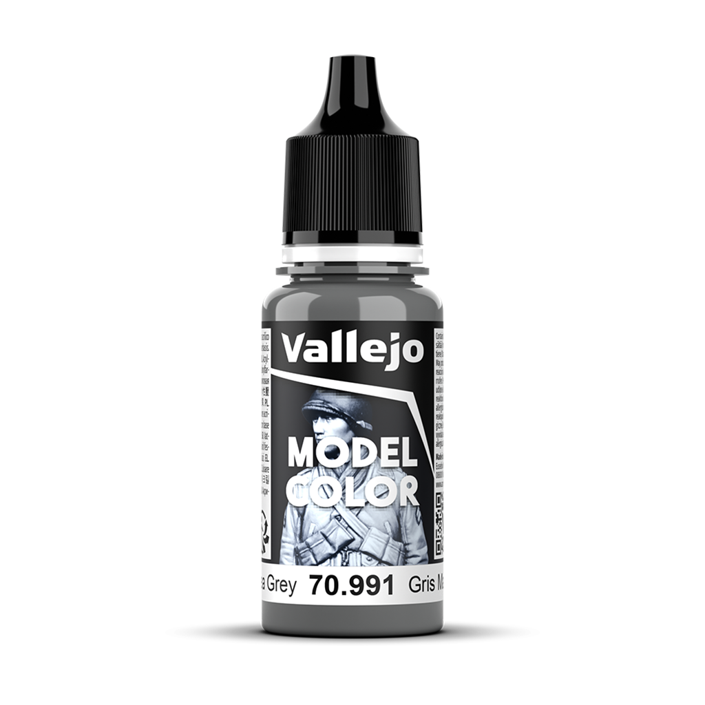Vallejo Model Color Dark Sea Grey 70.991 Acrylfarbe 18 ml für Tabletop Miniaturen und Modellbau