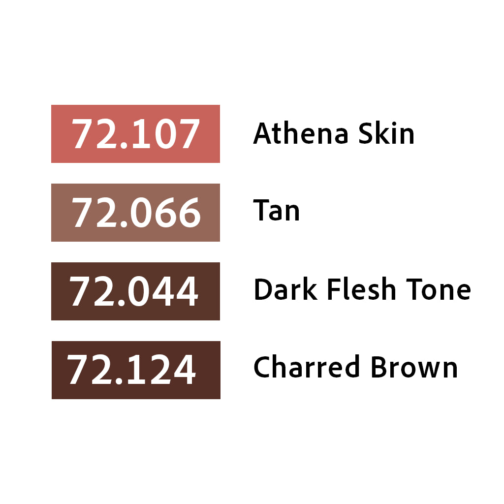 Dark Skin Set 4x18ml - Game Color (72387)