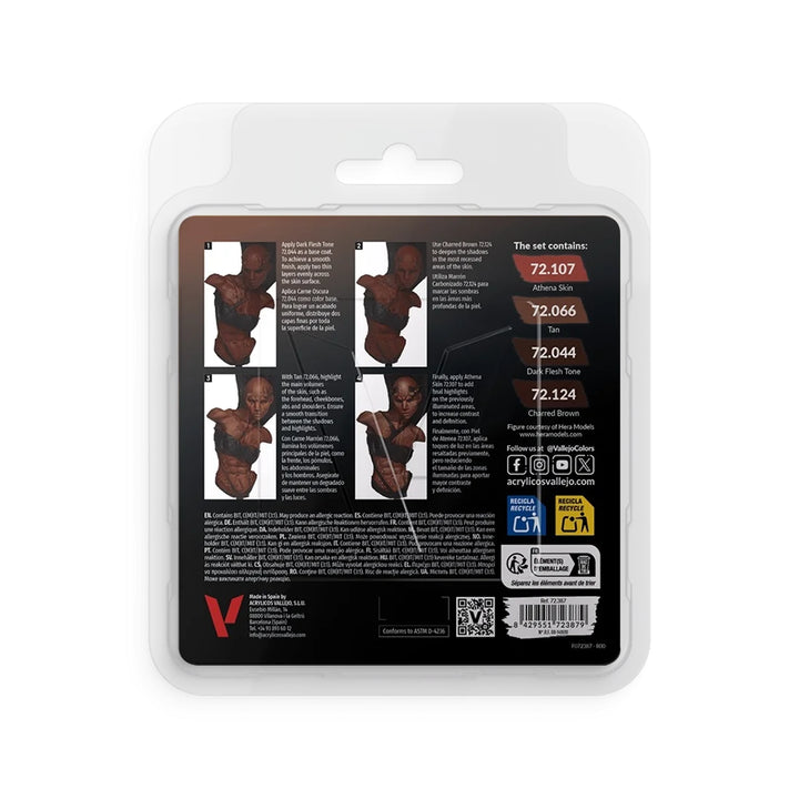 Dark Skin Set 4x18ml - Game Color (72387)