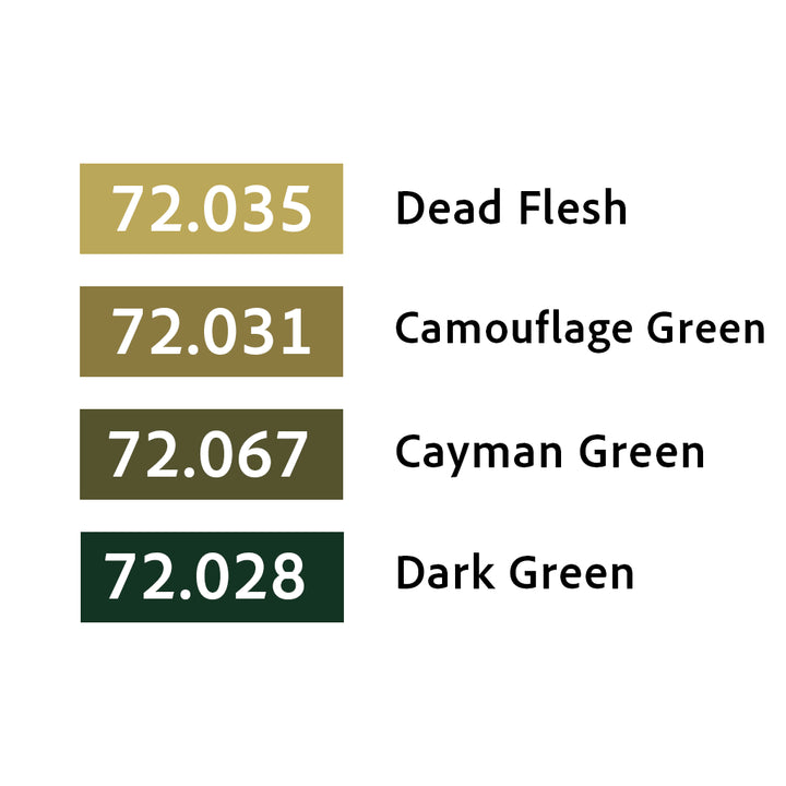 Dead Flesh Set 4x18ml - Game Color (72392)