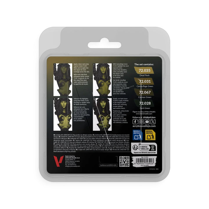 Dead Flesh Set 4x18ml - Game Color (72392)