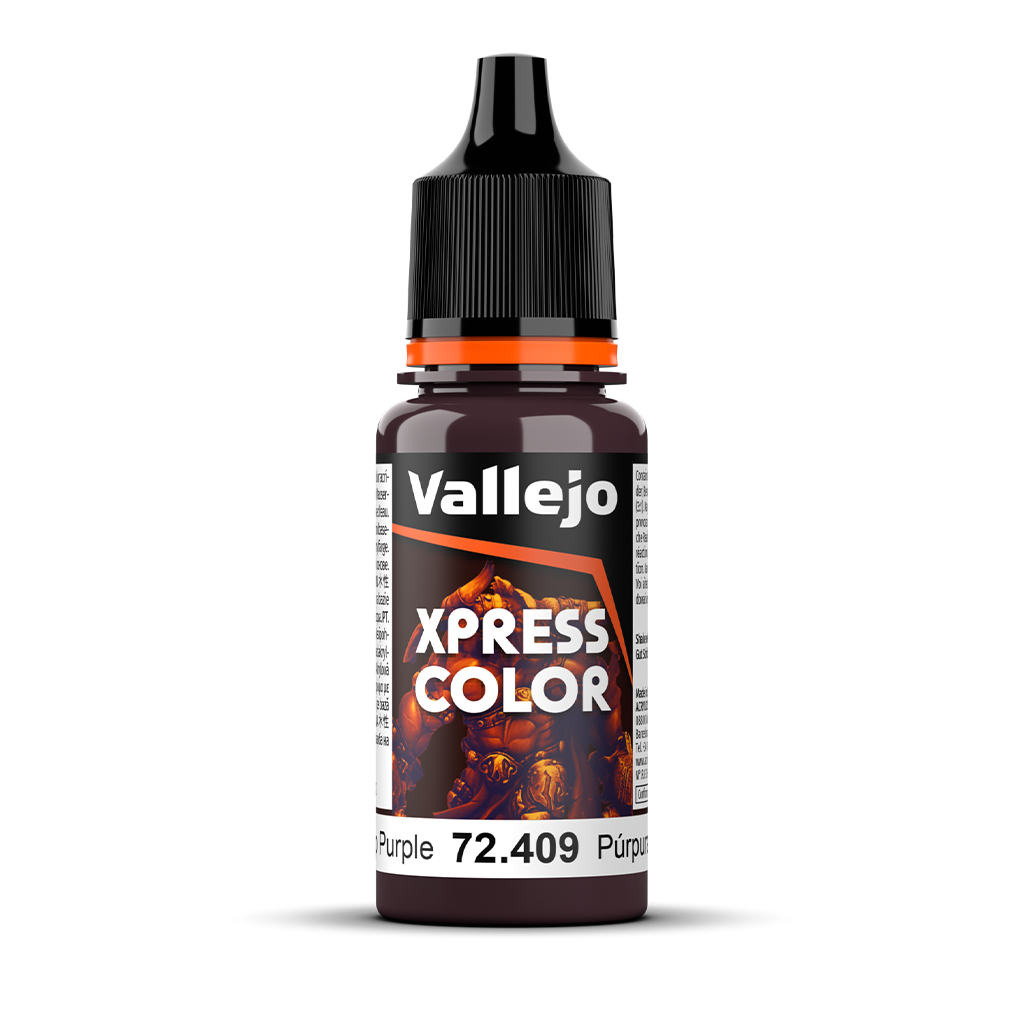 Vallejo Game xpress Color Deep Purple 72.409 Acrylfarbe 18 ml für Tabletop Miniaturen und Modellbau