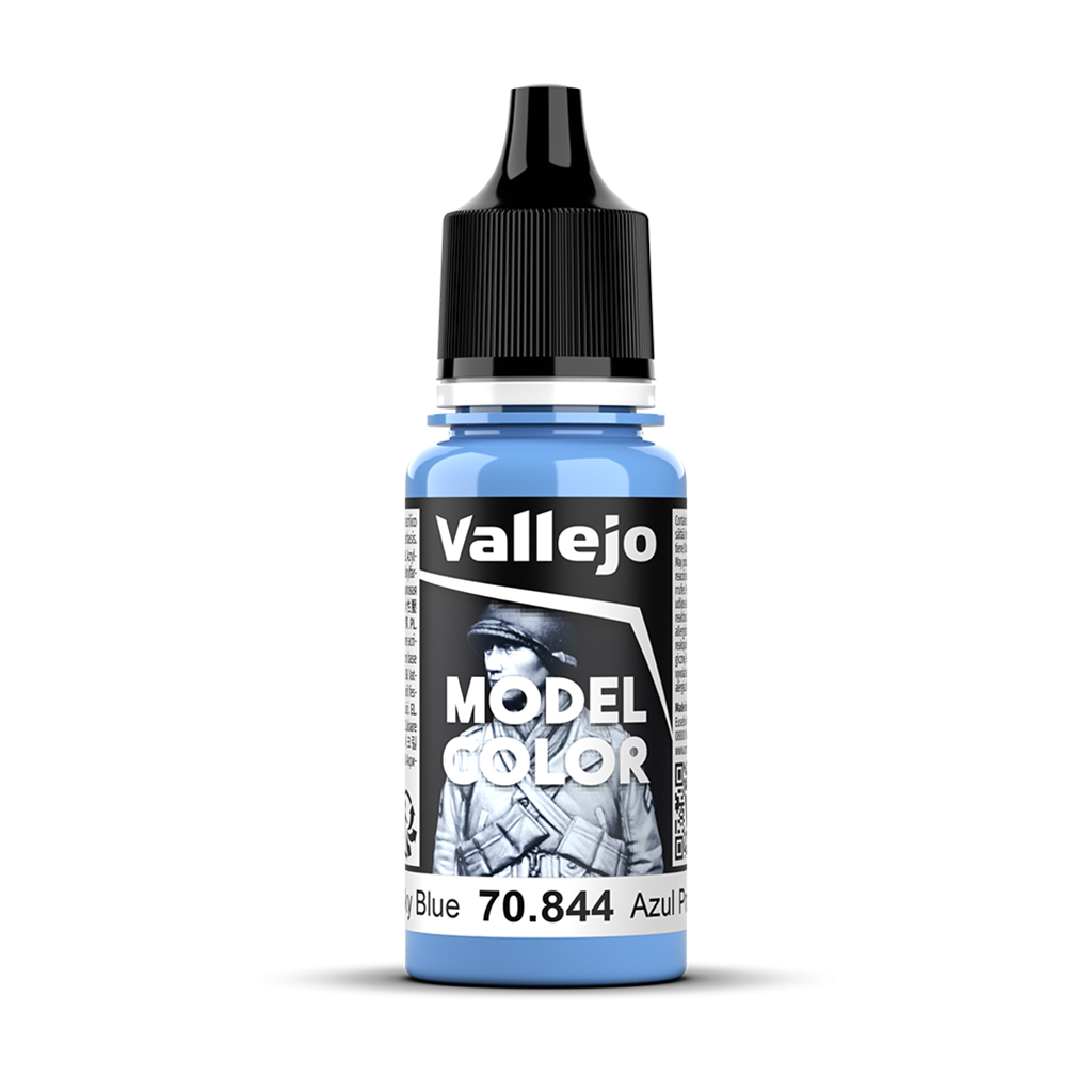 Vallejo Model Color Deep Sky Blue 70844 Acrylfarbe 18 ml für Tabletop Miniaturen und Modellbau