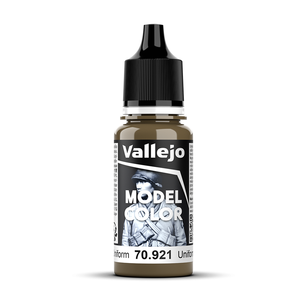 Vallejo Model Color English Uniform 70921 Acrylfarbe 18 ml für Tabletop Miniaturen und Modellbau