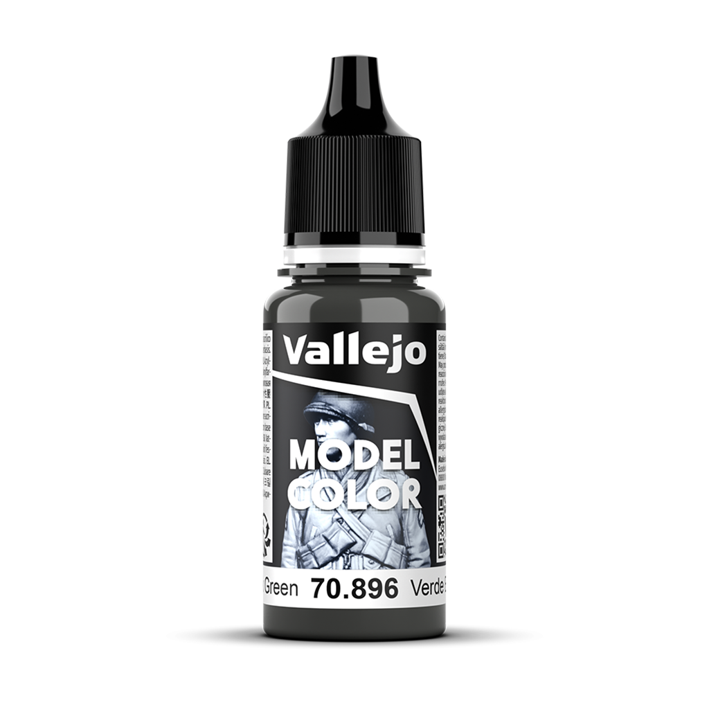 Vallejo Model Color Extra Dark Green 70896 Acrylfarbe 18 ml für Tabletop Miniaturen und Modellbau