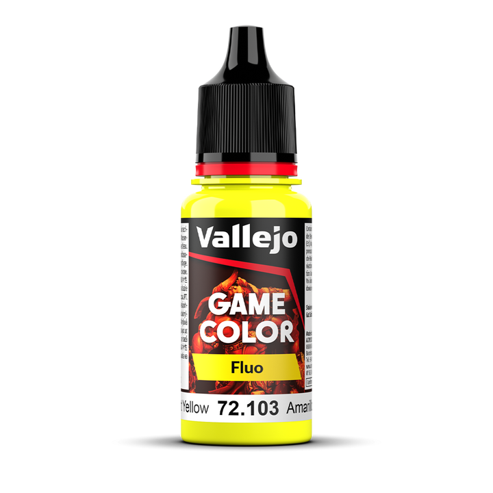 Fluorescent Color Set 8x18ml - Game Color (72214)