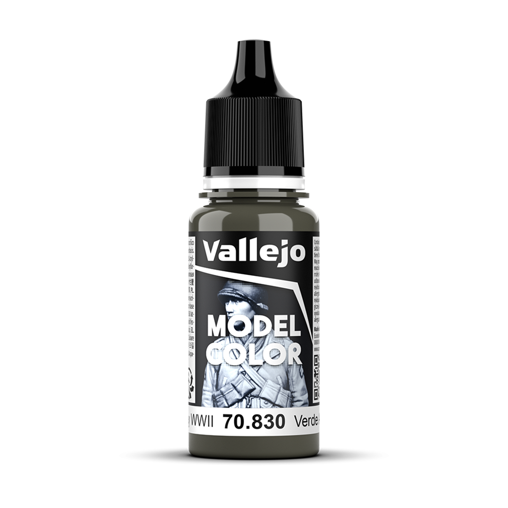 Vallejo Model Color German Fieldgrey Wwii 70830 Acrylfarbe 18 ml für Tabletop Miniaturen und Modellbau