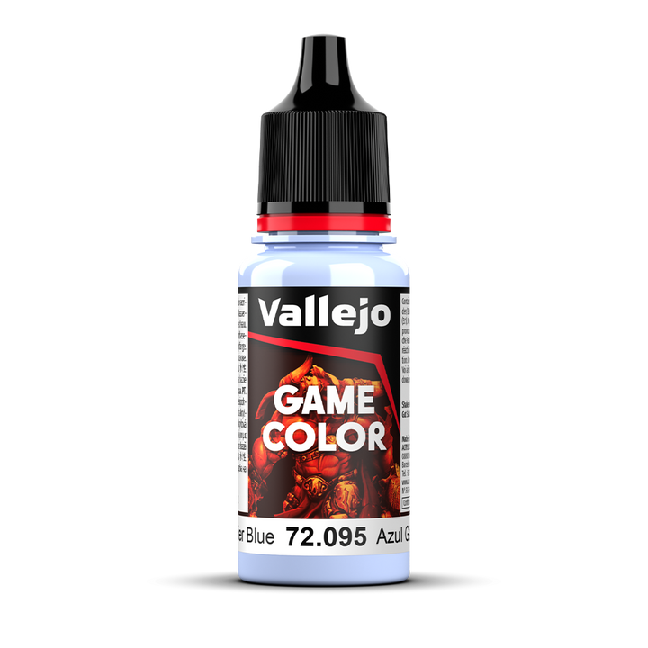 Vallejo Game Color Glacier Blue 72.095 Acrylfarbe 18 ml für Tabletop Miniaturen und Modellbau