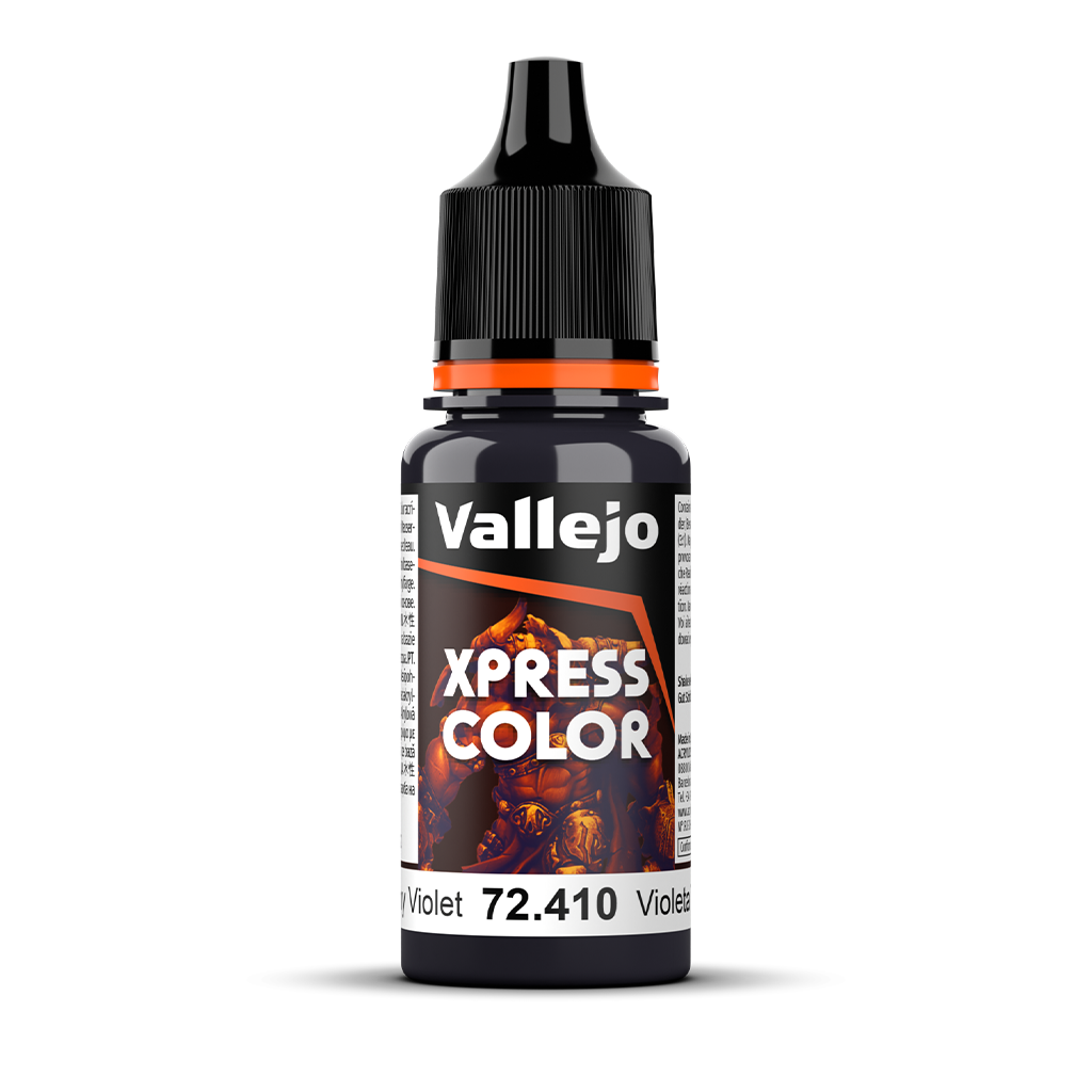 Vallejo Game xpress Color Gloomy Violet 72.410 Acrylfarbe 18 ml für Tabletop Miniaturen und Modellbau