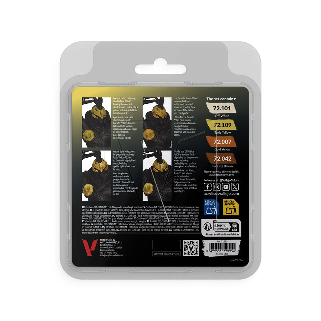 Gold NMM Set 4x18ml - Game Color (72395)