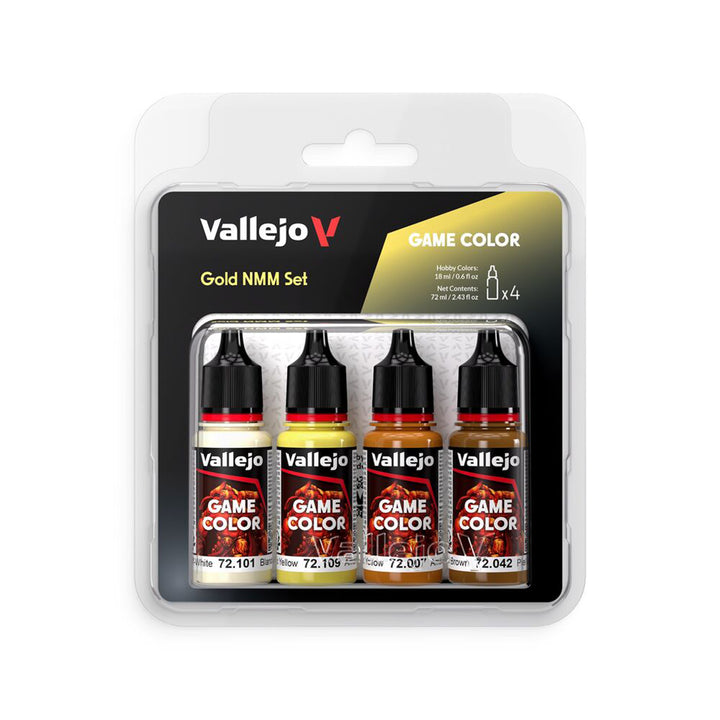 Gold NMM Set 4x18ml - Game Color (72395)