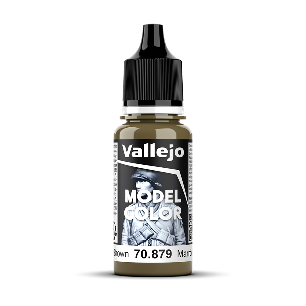 Vallejo Model Color Green Brown 70879 Acrylfarbe 18 ml für Tabletop Miniaturen und Modellbau