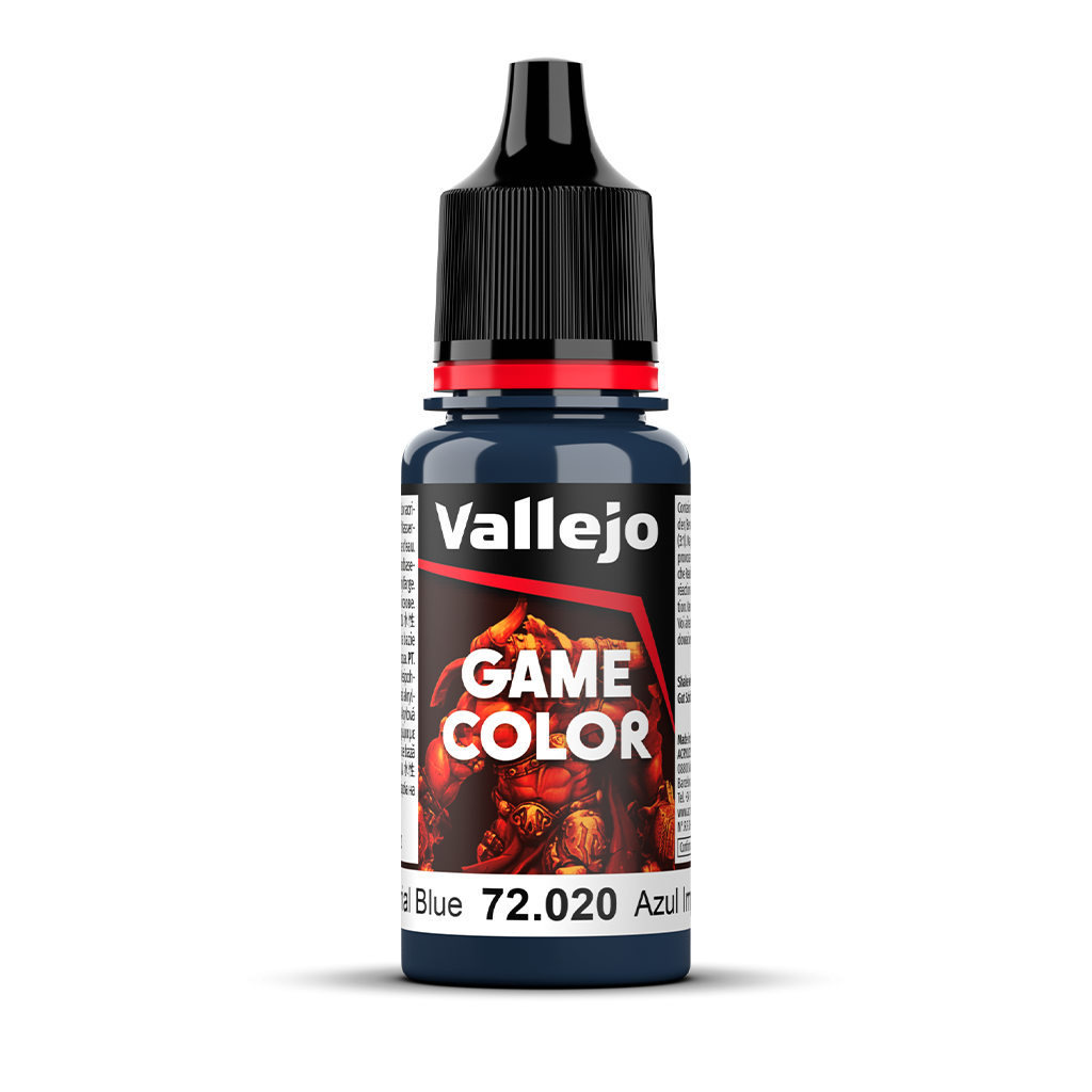 Vallejo Game Color Imperial Blue 72.020 Acrylfarbe 18 ml für Tabletop Miniaturen und Modellbau