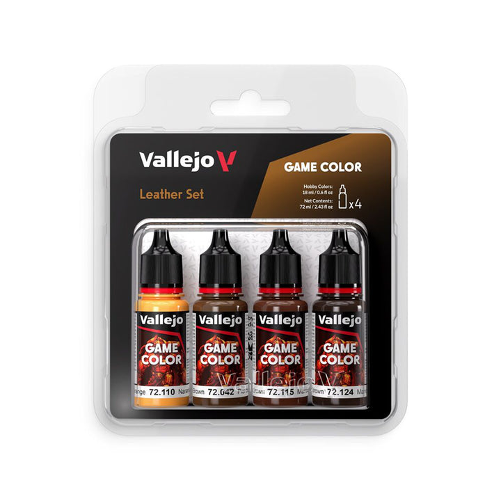 Leather Set 4x18ml - Game Color (72385)