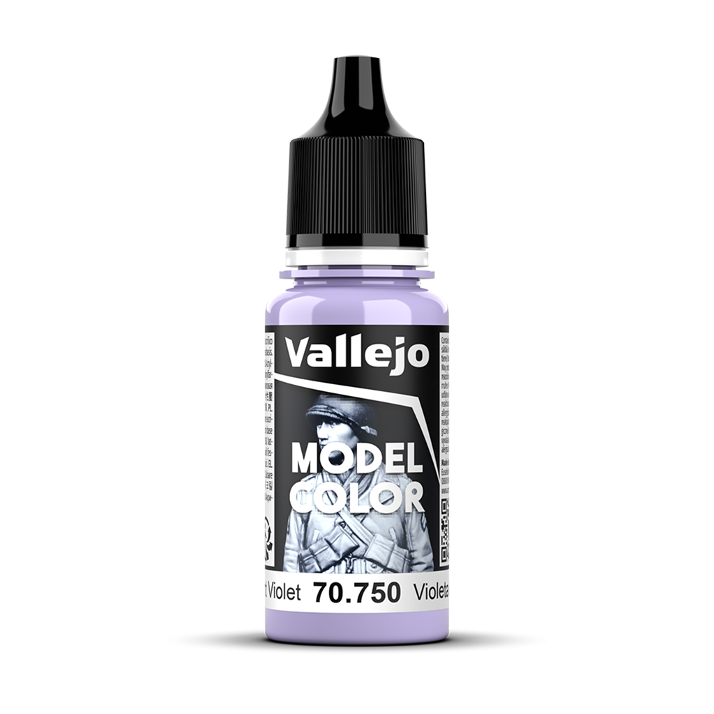 Vallejo Model Color Light Violet 70.750 Acrylfarbe 18 ml für Tabletop Miniaturen und Modellbau