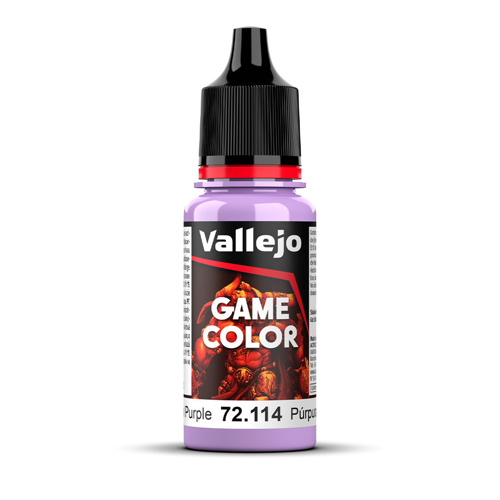 Vallejo Game Color Lustful Purple 72.114 Acrylfarbe 18 ml für Tabletop Miniaturen und Modellbau