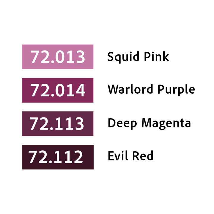 Magenta Color Set 4x18ml - Game Color (72388)