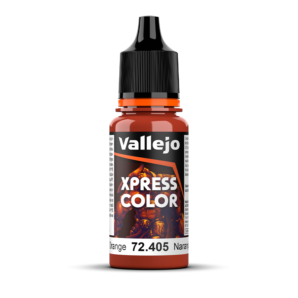 Vallejo Game xpress Color Martian Orange 72.405 Acrylfarbe 18 ml für Tabletop Miniaturen und Modellbau