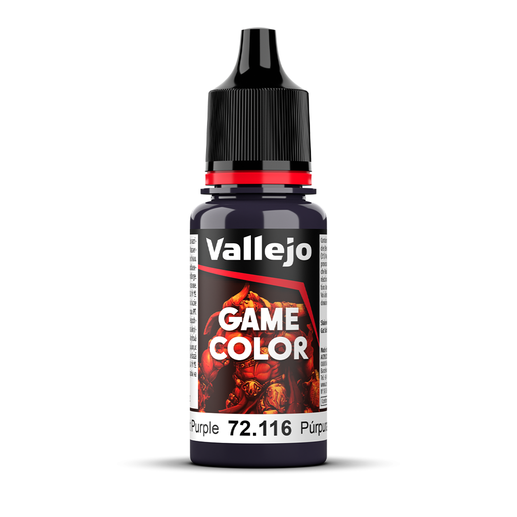 Vallejo Game Color Midnight Purple 72.116 Acrylfarbe 18 ml für Tabletop Miniaturen und Modellbau