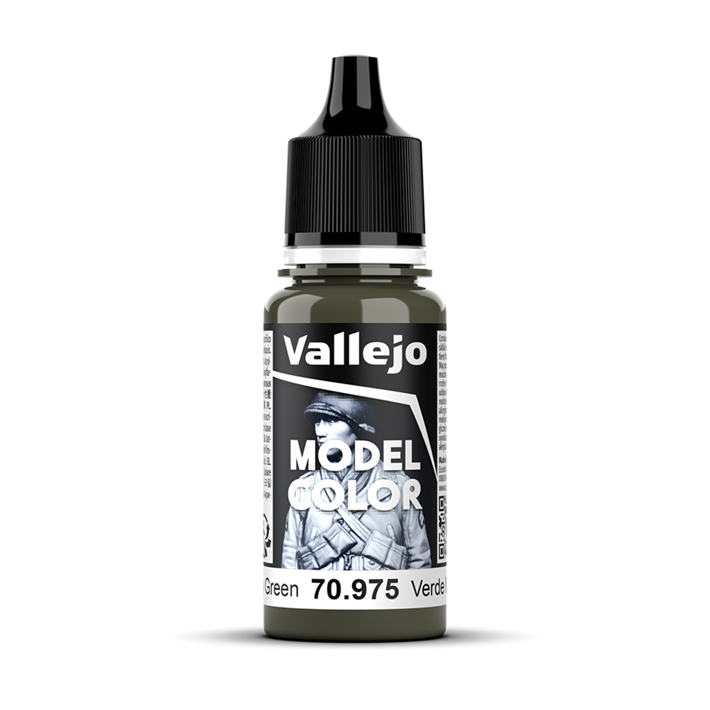 Vallejo Model Color Miliary Green 70975 Acrylfarbe 18 ml für Tabletop Miniaturen und Modellbau