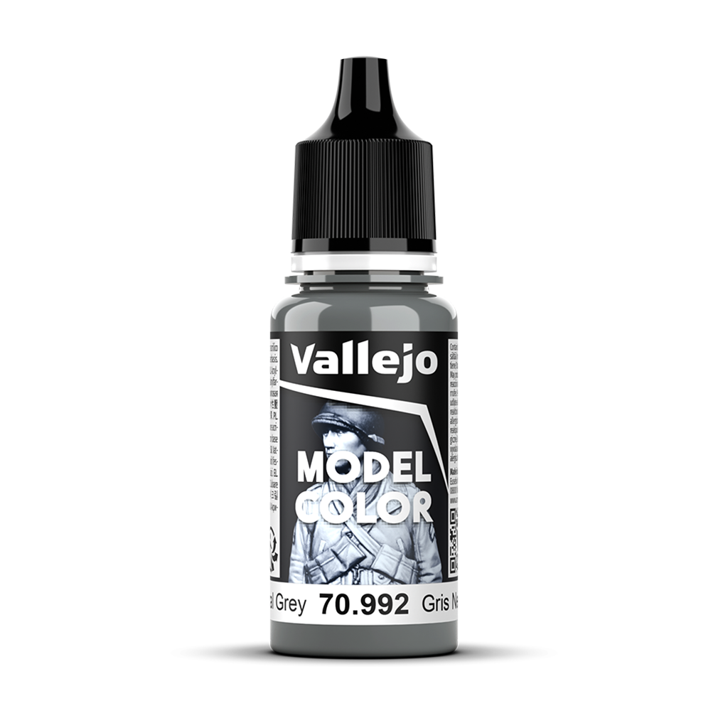 Vallejo Model Color Neutral Grey 70992 Acrylfarbe 18 ml für Tabletop Miniaturen und Modellbau