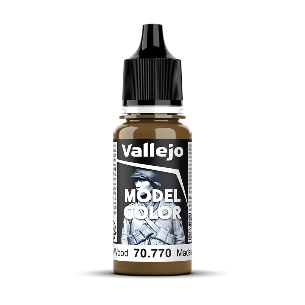 Vallejo Model Color New Wood 70770 Acrylfarbe 18 ml für Tabletop Miniaturen und Modellbau