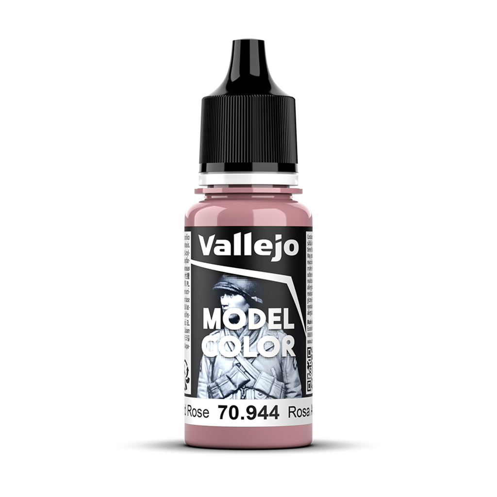 Vallejo Model Color Old Rose 70944 Acrylfarbe 18 ml für Tabletop Miniaturen und Modellbau