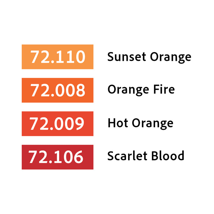 Orange Color Set 4x18ml - Game Color (72381)