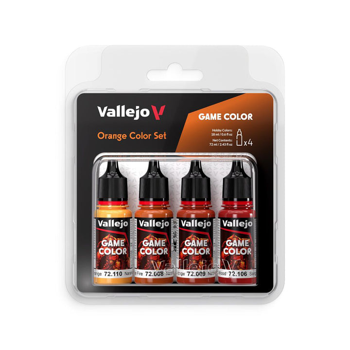 Orange Color Set 4x18ml - Game Color (72381)