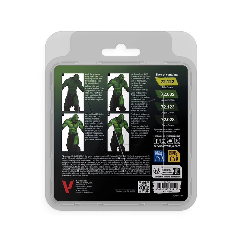 Orc Skin Set 4x18ml - Game Color (72391)