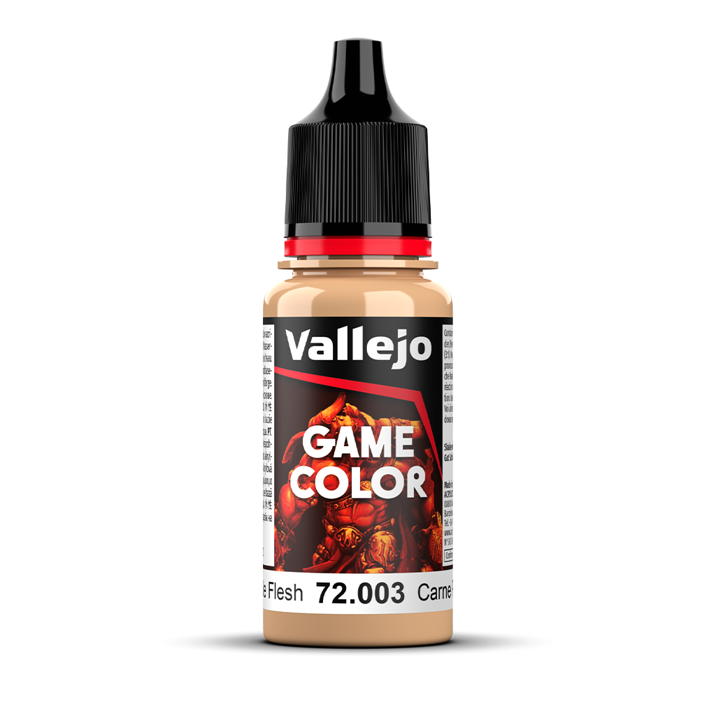 Vallejo Game Color Pale Flesh 72.003 Acrylfarbe 18 ml für Tabletop Miniaturen und Modellbau