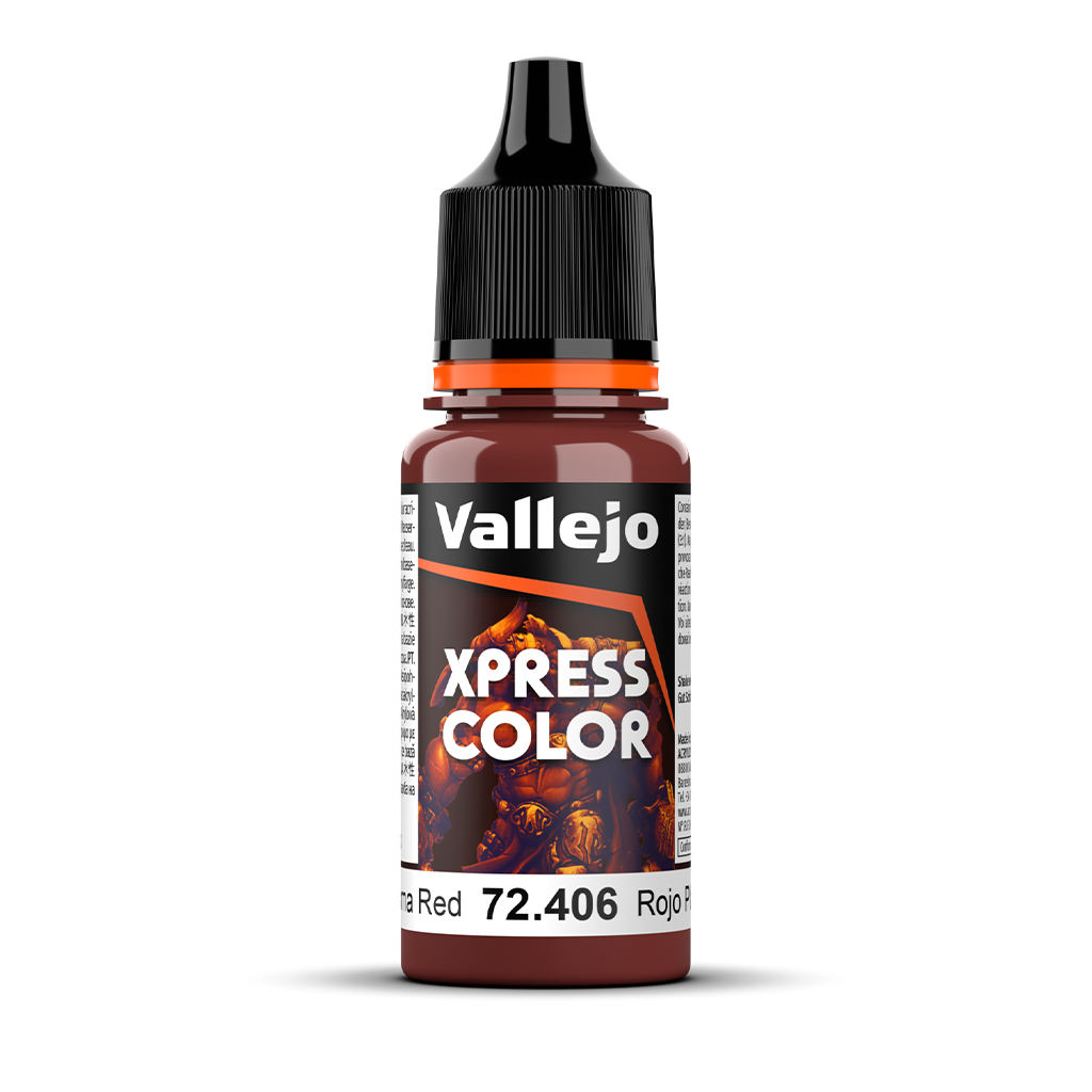 Vallejo Game xpress Color Plasma Red 72.406 Acrylfarbe 18 ml für Tabletop Miniaturen und Modellbau