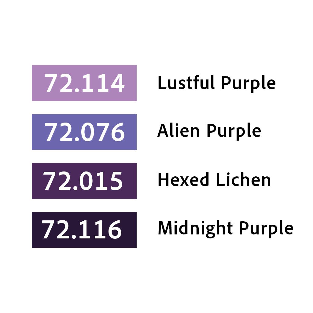 Purple Color Set 4x18ml - Game Color (72382)