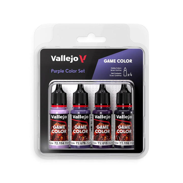 Purple Color Set 4x18ml - Game Color (72382)