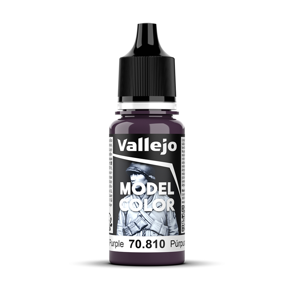 Vallejo Model Color Royal Pruple 70810 Acrylfarbe 18 ml für Tabletop Miniaturen und Modellbau