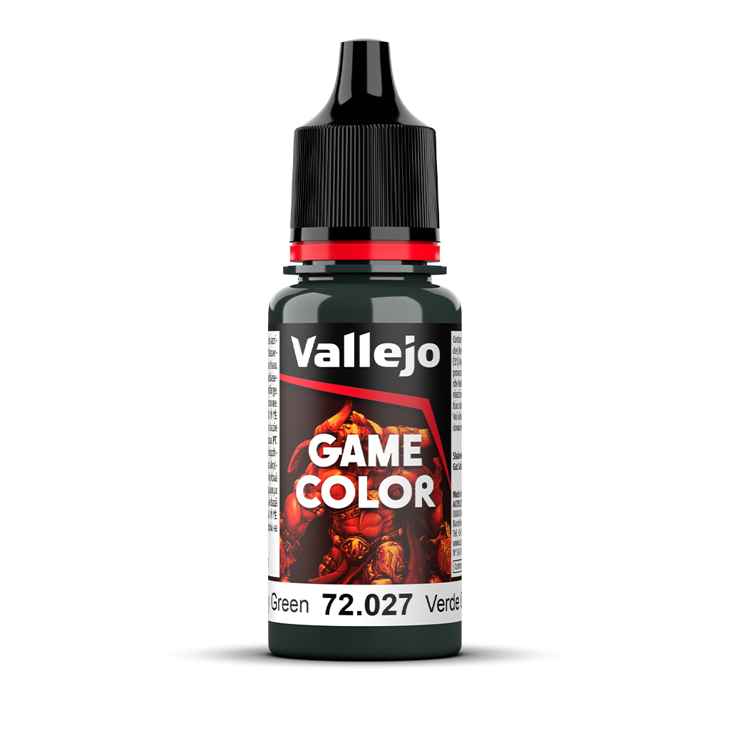 Vallejo Game Color Scurvy Green 72.027 Acrylfarbe 18 ml für Tabletop Miniaturen und Modellbau
